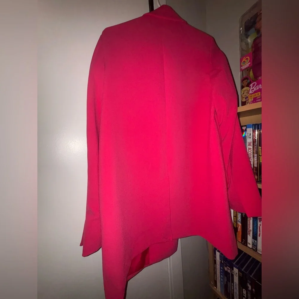 Zara Pink Blazer Classic Suit Jacket - Picture 3 of 4